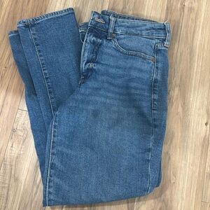 Size 4 high rise curvy straight leg jeans